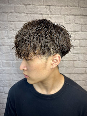 ソフトツイスパで大人カッコよく！！【新宿/理容室/ヘッドスパ