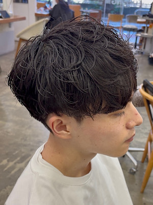 kisaiBUZZ＊岬　メンズシャドウパーマ