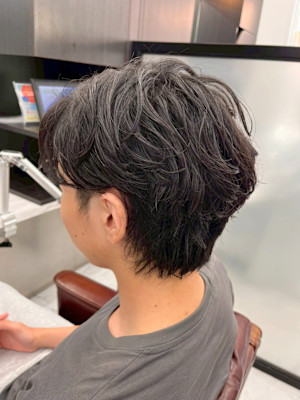 ミニウルフ フェザーパーマ