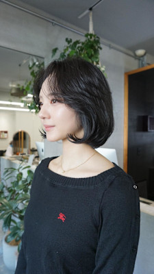 ボブ/レイヤーボブ/前上がりボブ