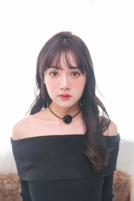 大人可愛いロングスタイル