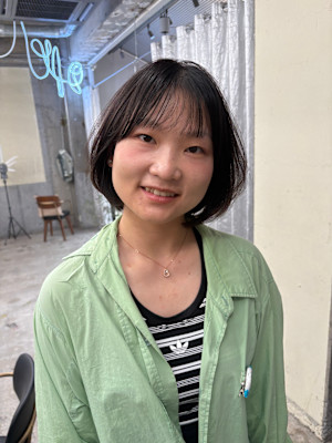 ステップボーンカット/ボブ/レイヤーボブ/表参道