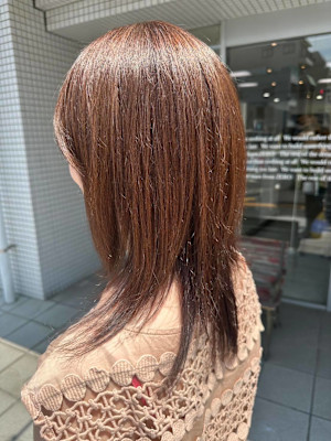 メテオカラー×レイヤーカット