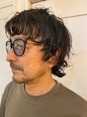 NINE HAIR×メンズ×パーマ