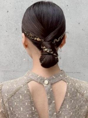 #エレガント　#シンプルヘア