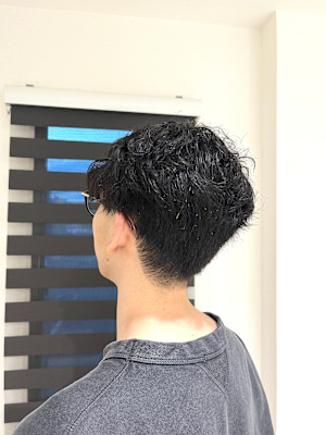メンズ特殊パーマ