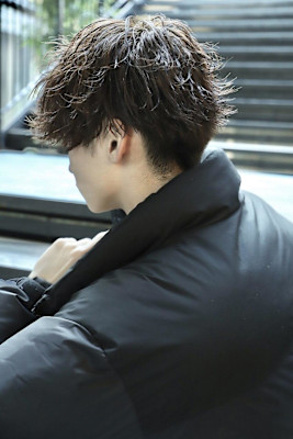 【波巻パーマ】前下がりマッシュ