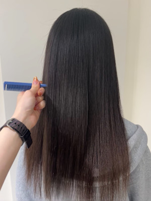 サラサラ縮毛矯正！