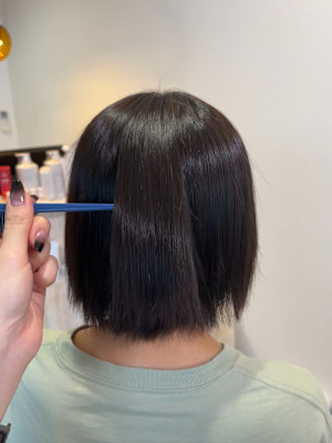 サラサラ縮毛矯正！