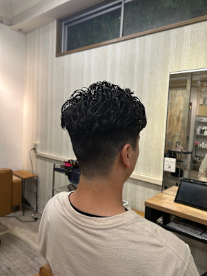 メンズ/スパイラルパーマ/外国人風パーマ/スペインカール