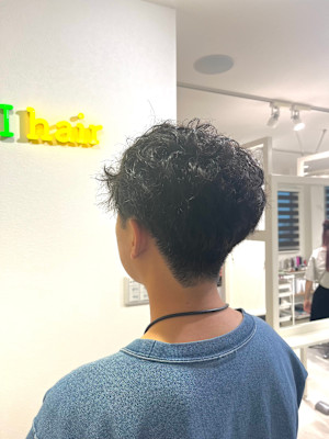 メンズカット特殊パーマ