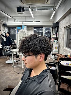 無造作ツイストスパイラル