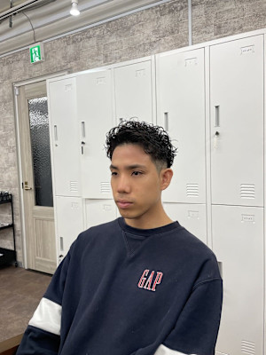 ピンパーマショート