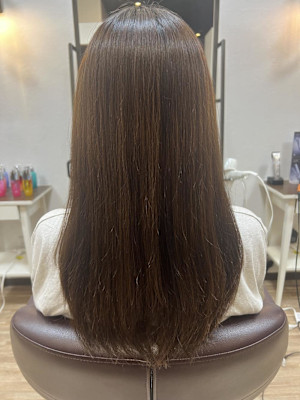 ミディアム／縮毛矯正