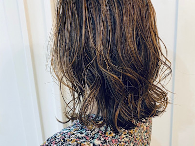 NINE HAIR×髪質改善×ミディアム