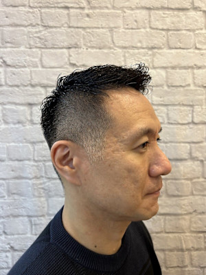 アイロンパーマでふわっと感と