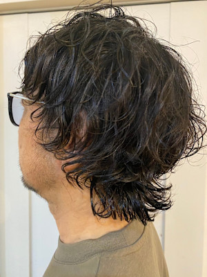 NINE HAIR×メンズ×パーマ