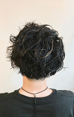 NINE HAIR×ショート×パーマ×レイヤー