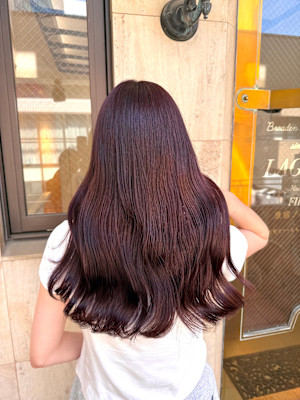 【SANA】ブリーチなし♪♪カシスピンク