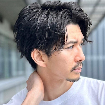 Men'sセンターパート　韓国　ビジネスマンにも◎