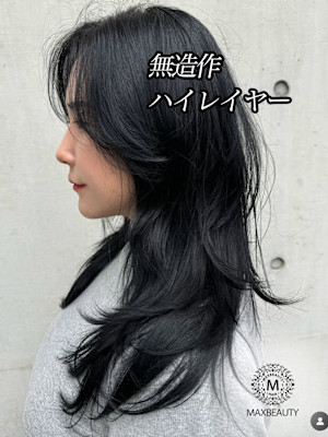 ネオウルフハイレイヤーロング☆銀座/東京駅/有楽町