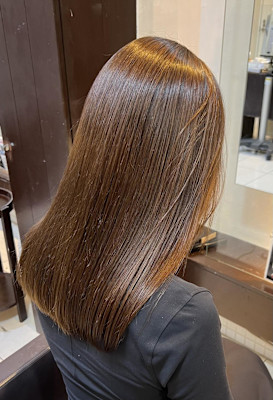 髪質改善酸性ストレート