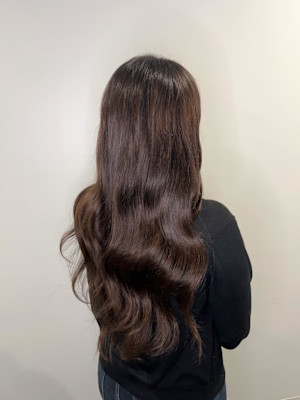 煌めきブラウンロング！