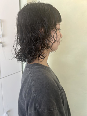 ウルフレイヤー×パーマ