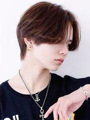 ミディアムセンターパートウルフ