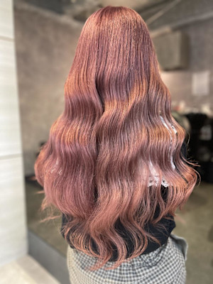 《三宅悠斗》ピンクカラー/ブリーチ/大宮