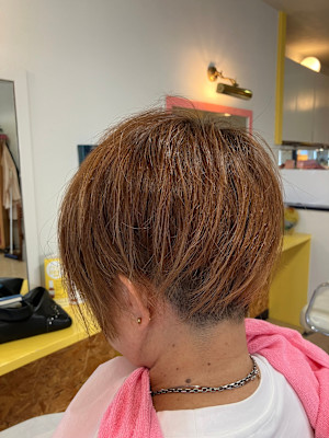 ツーブロックマッシュレイヤー