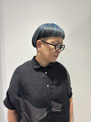 個性派ボブスタイル◎