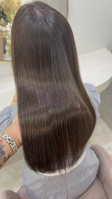 簡単スタイリング/伸ばしかけヘア/小顔ヘア/ヘアセット