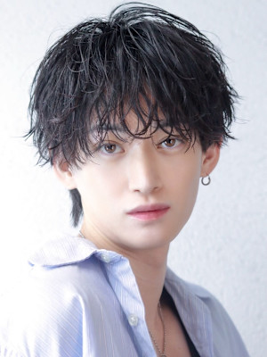 無造作ラウンドマッシュ