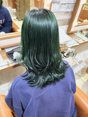 ブリーチ×グリーンカラー【Neolivekuta】