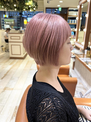 ブリーチ×フェミニンピンク