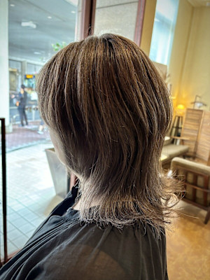 【さすだ】ハイレイヤー× 白髪ぼかしカラー