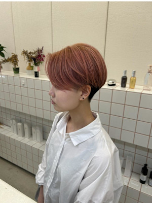 《花屋併設》ピンクベージュ