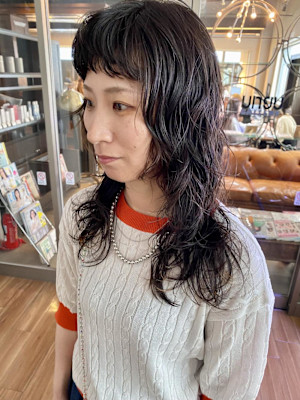 ウルフパーマ/レイヤーカット