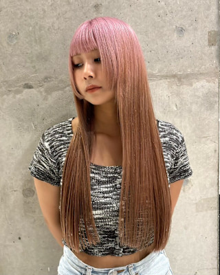 ルーツカラー　デザインカラー　ハイトーン　表参道/原宿