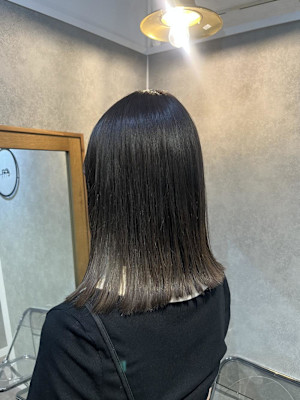 ♪理想のツヤ髪が叶う！酸性縮毛矯正