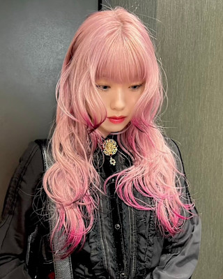 エンドカラー　デザインカラー　ハイトーン　表参道/原宿