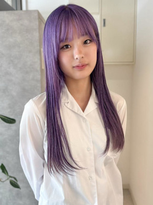 【asuna】体育祭カラー/パープルラベンダー/ケアブリーチ