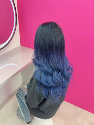 ブルーグラデーション！