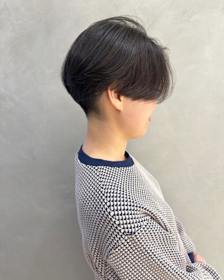 ハンサムショート/刈り上げ女子/髪質改善