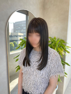 顔まわりレイヤーカット＊Aya