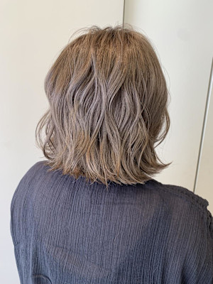 ブリーチで作るミルクティーグレージュ