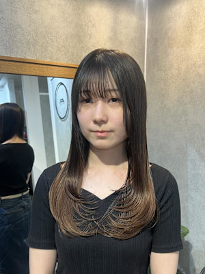 ♪ワンカールでこなれ感の出るレイヤーカット