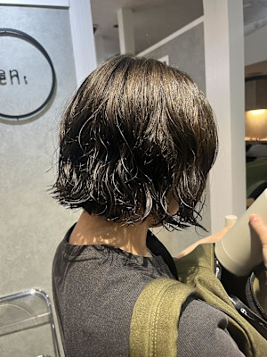 ♪ゆるっと感が可愛い！くせ毛風パーマ