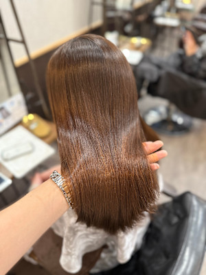 髪質改善/縮毛矯正/髪にドラマを